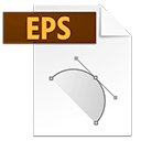Illustrator EPS形式ファイルアイコン