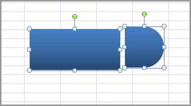 Excel 2007で図形を揃える(11)