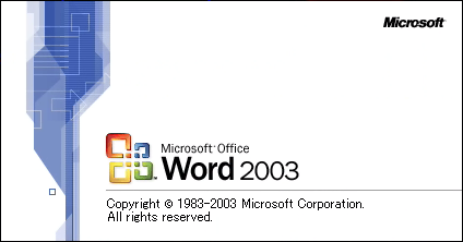 Word 2003