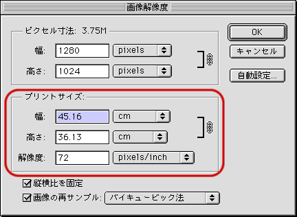 画像の解像度を確認してください Dtpサポート情報