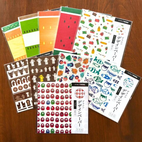 グラシンデザインペーパーバイキング
