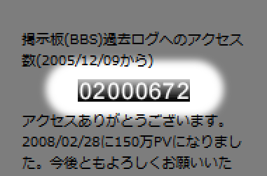 200万PV達成しました