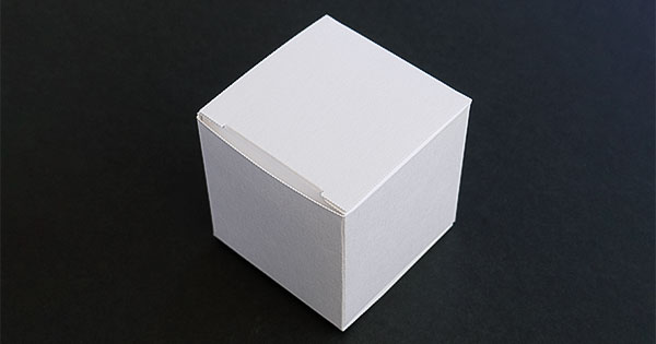 ギフトボックス 白60×60×60mm
