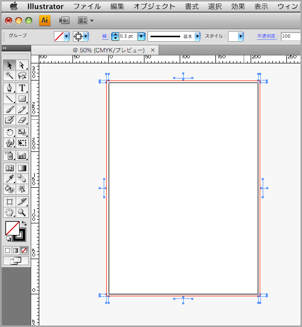 Illustrator CS4 で新規ドキュメントを作成(8)