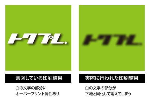 オーバープリントについて｜Illustrator｜印刷データ作成ガイド｜相談 