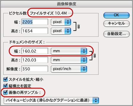 Photoshopで画像の解像度を確認 調整する 印刷データ作成ガイド 相談できる印刷通販トクプレ