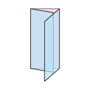 巻き三つ折り・6ページ折り・6P折り