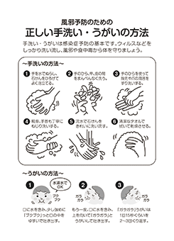 Ｃ．正しい手洗い・うがいの方法