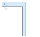 サイズはA5とB6