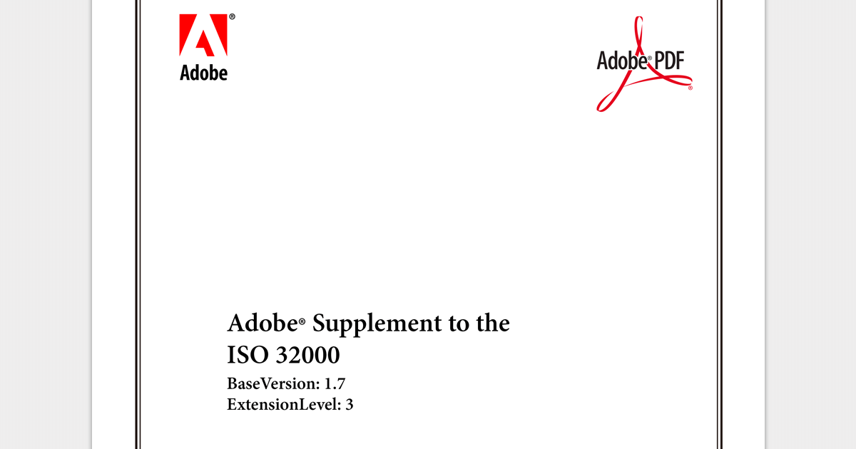 画像：ISO 32000 PDFのイメージ